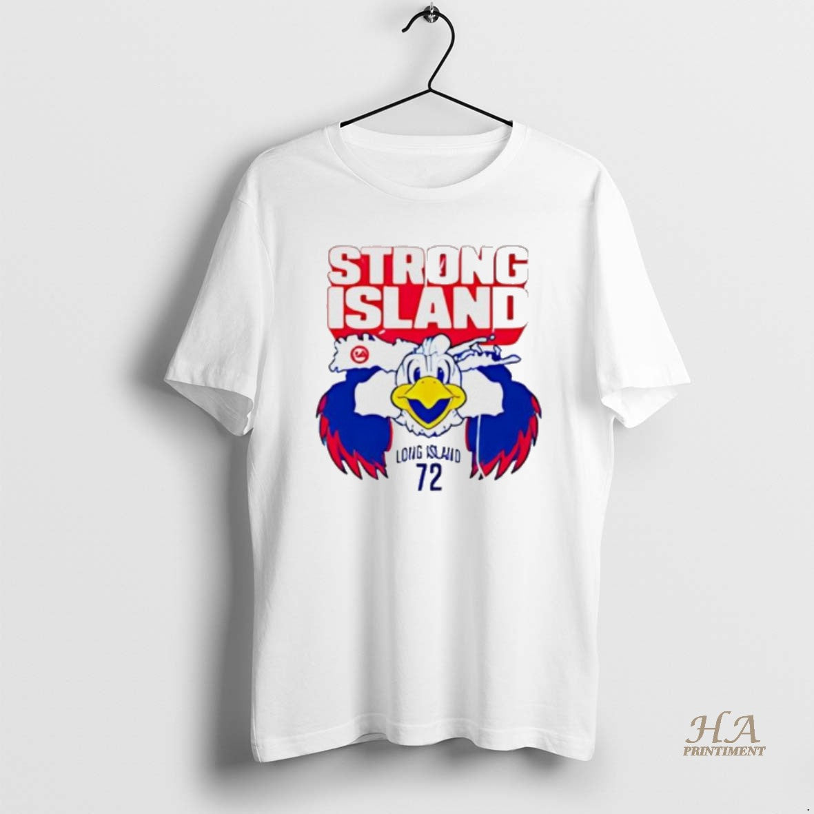 Official Long Island Nets Strong Island Mascot
