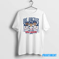 Official Los Angeles Baseball Back To Back World Champs Caricatures Tee Sweater