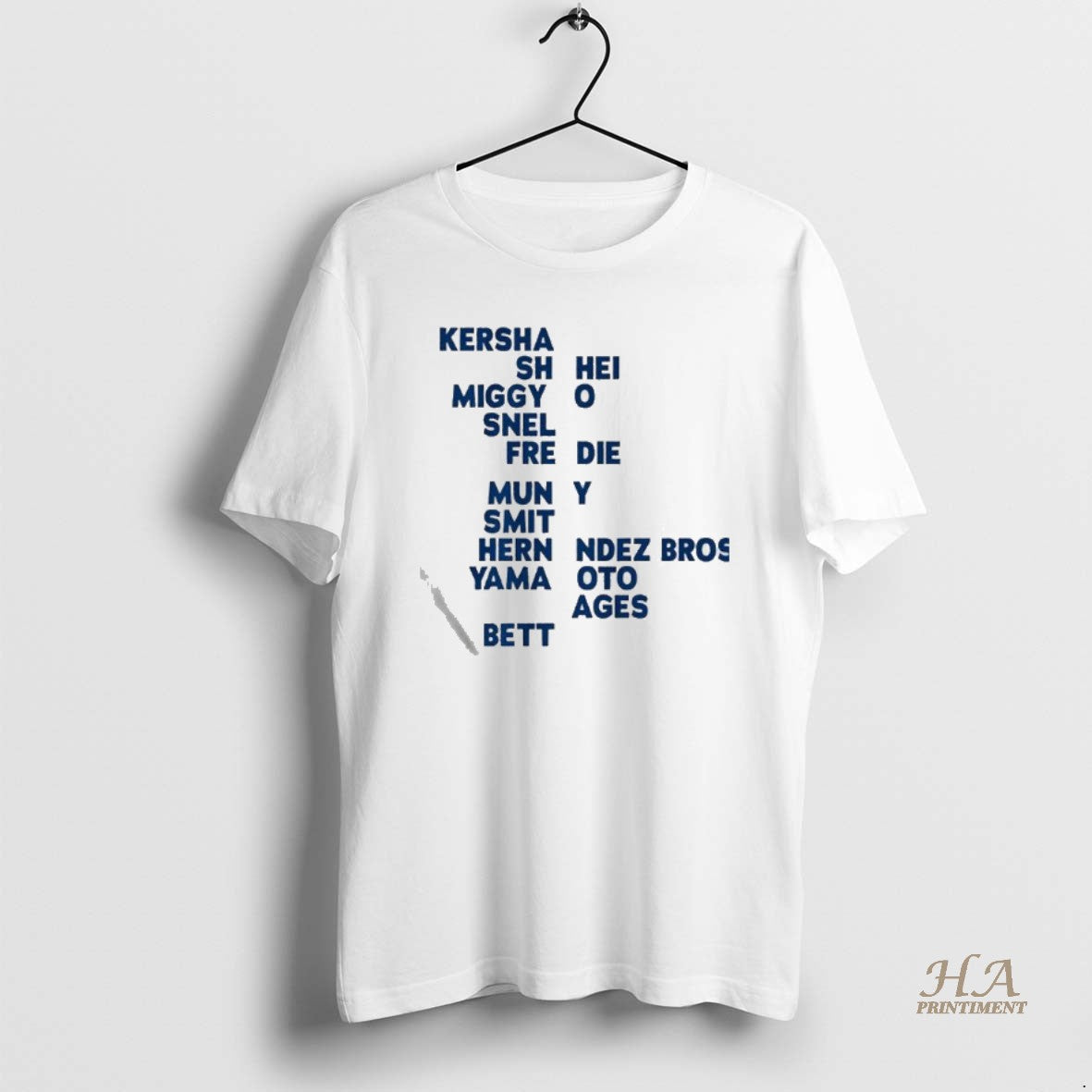 Official Los Angeles Baseball World Champs Acrostic