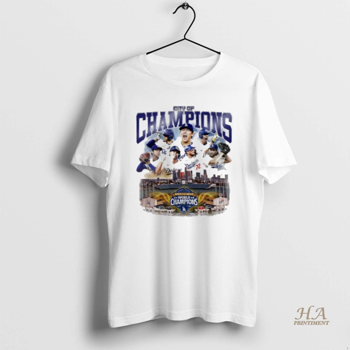 Official Los Angeles City Of Champions World Series 2025 Vintage