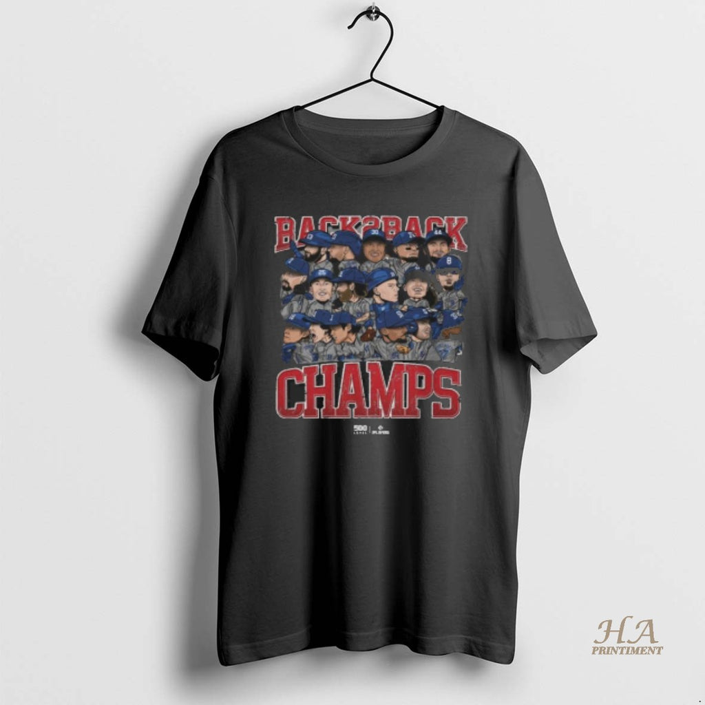Official Los Angeles D Baseball Back 2 Back Champs 2025