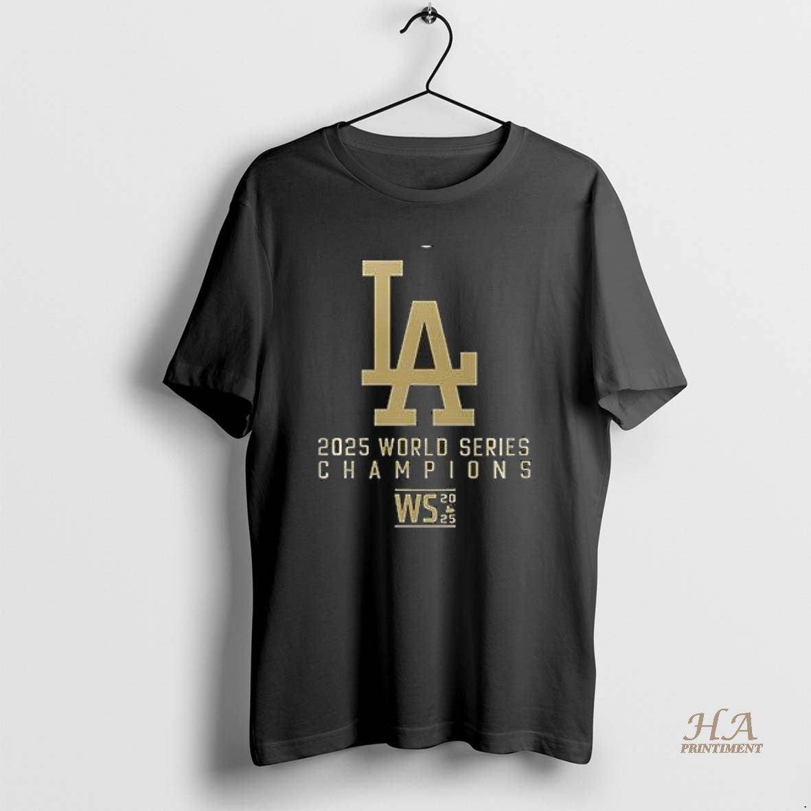 Official Los Angeles Dodgers 2024 2025 9 Time World Series Champions Black