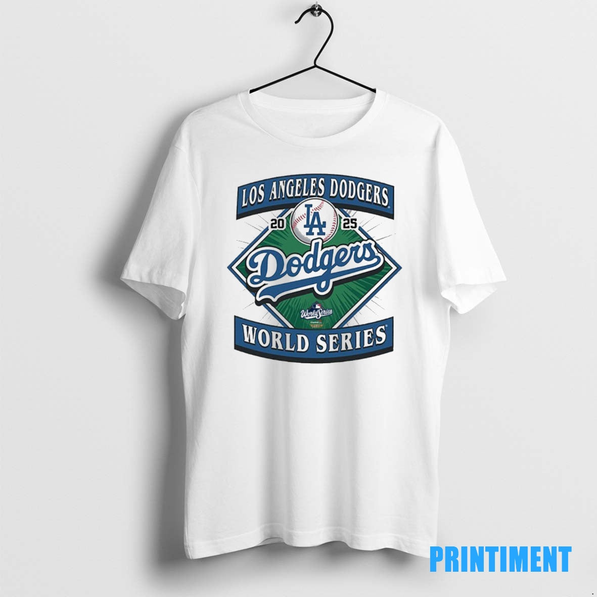 Official Los Angeles Dodgers 2024 World Series Franklin Logo Tee Sweater