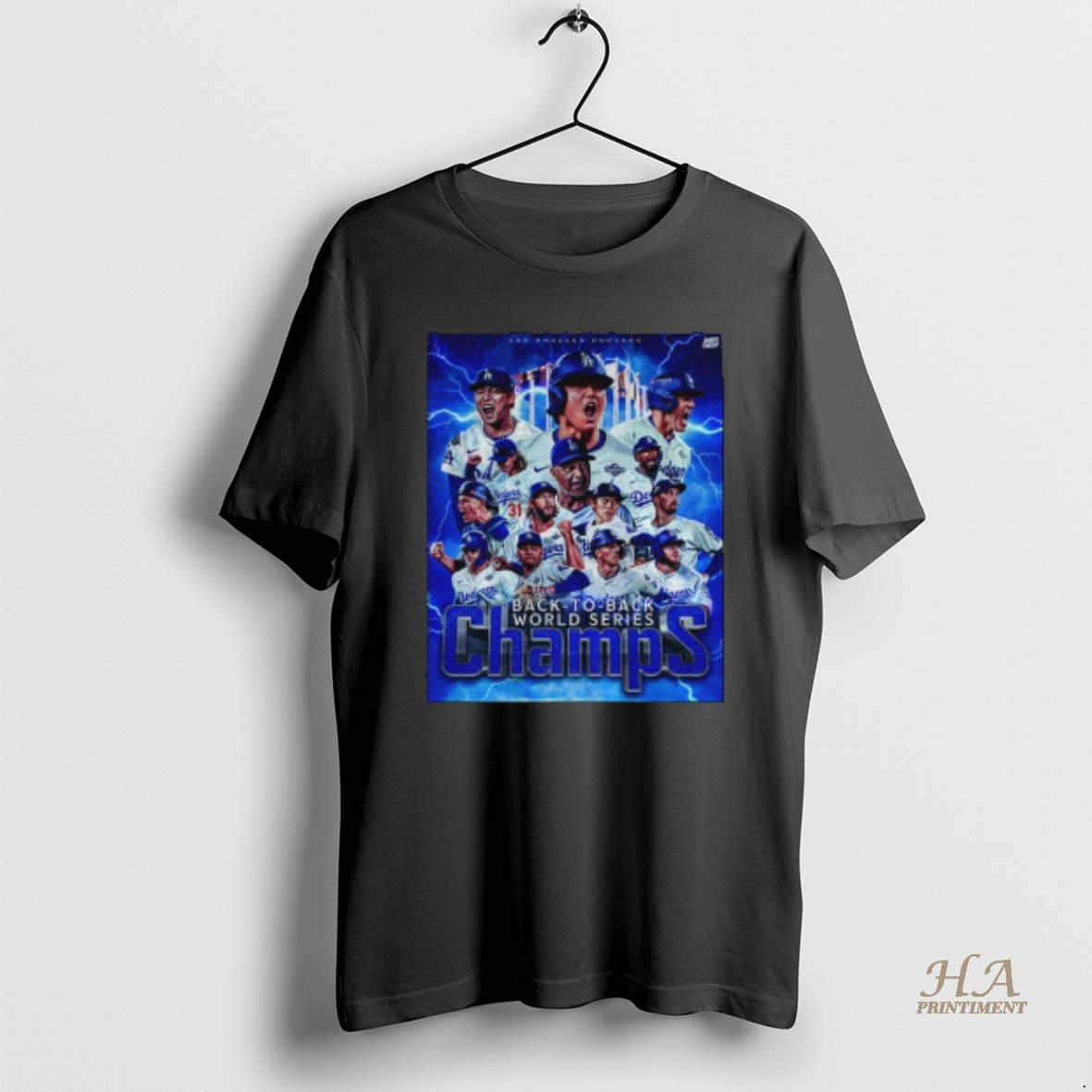 Official Los Angeles Dodgers 2025 Champs World Series Hands Up