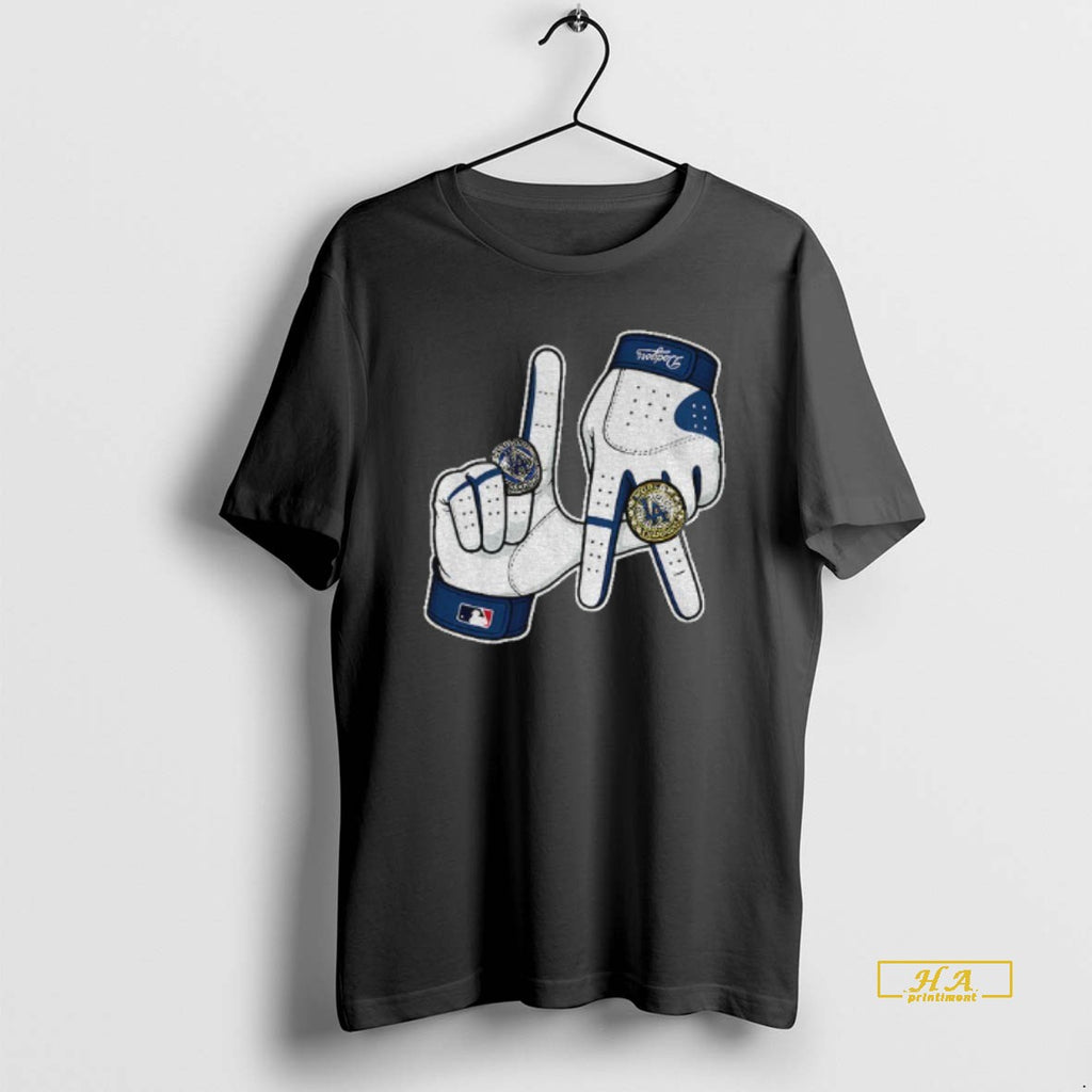 Official Los Angeles Dodgers 2025 La Gloves Rings