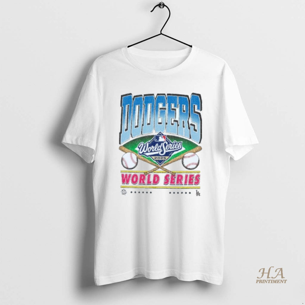 Official Los Angeles Dodgers 2025 Mlb World Series Mens White