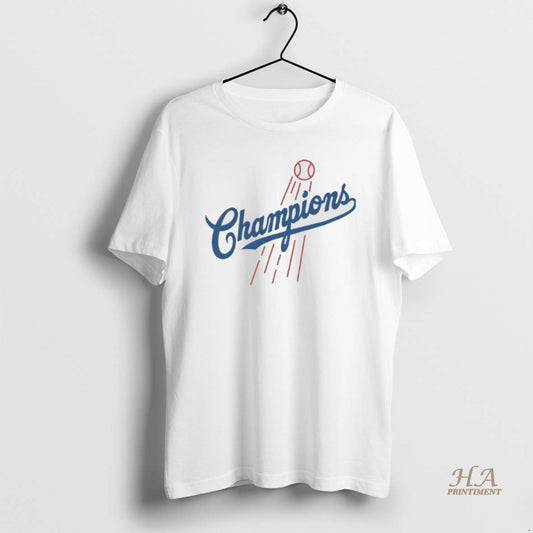 Official Los Angeles Dodgers 2025 World Champions Parody Logo