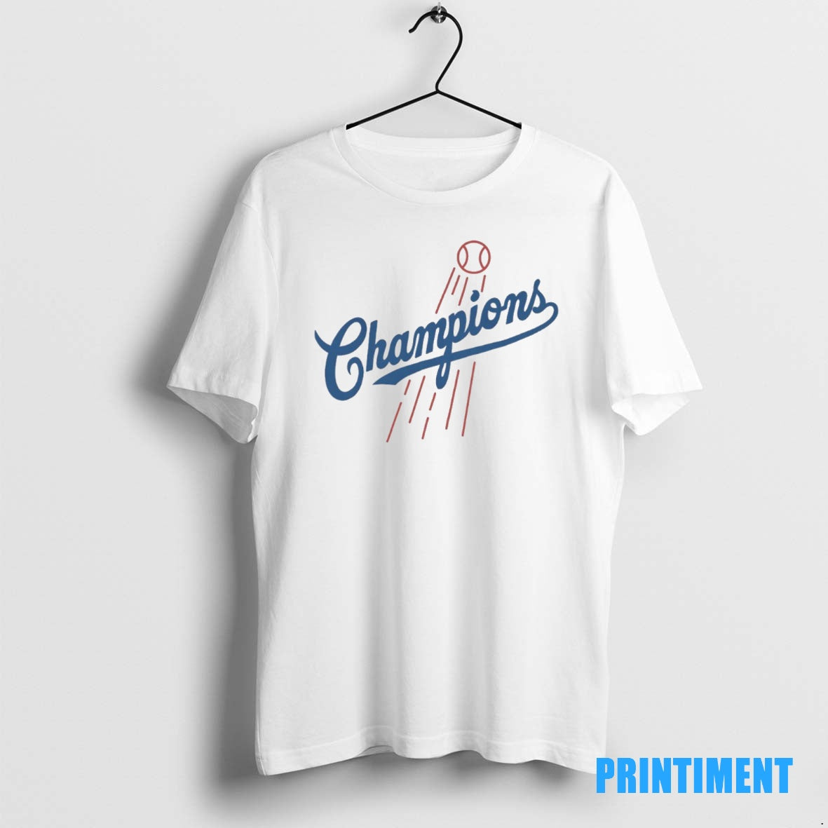 Official Los Angeles Dodgers 2025 World Champions Parody Logo Tee Sweater