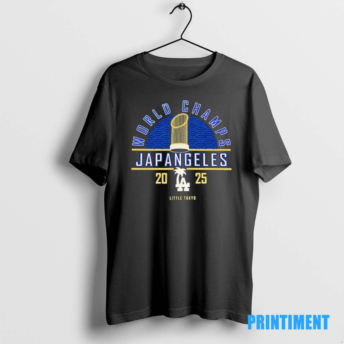 Official Los Angeles Dodgers 2025 World Champs Japangeles Tee Sweater