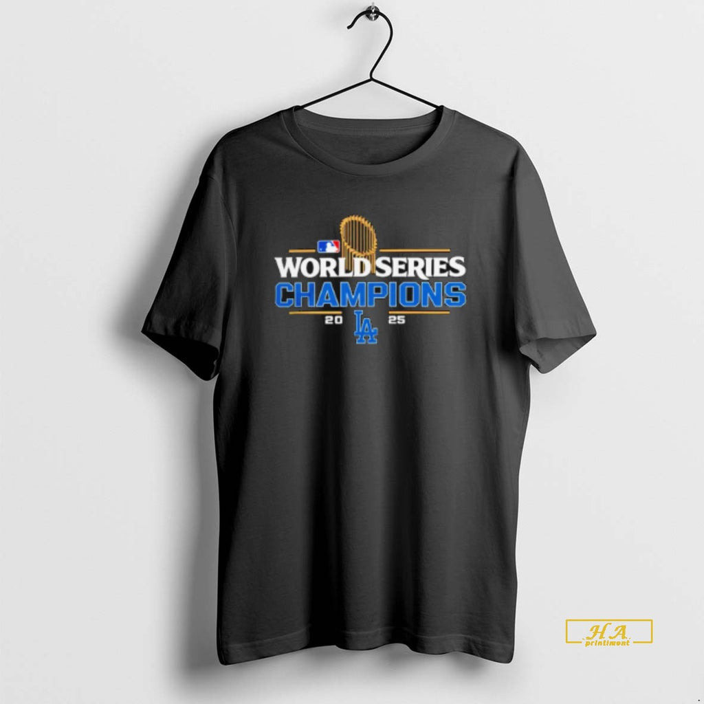 Official Los Angeles Dodgers 2025 World Series Champions Mlb Trophy