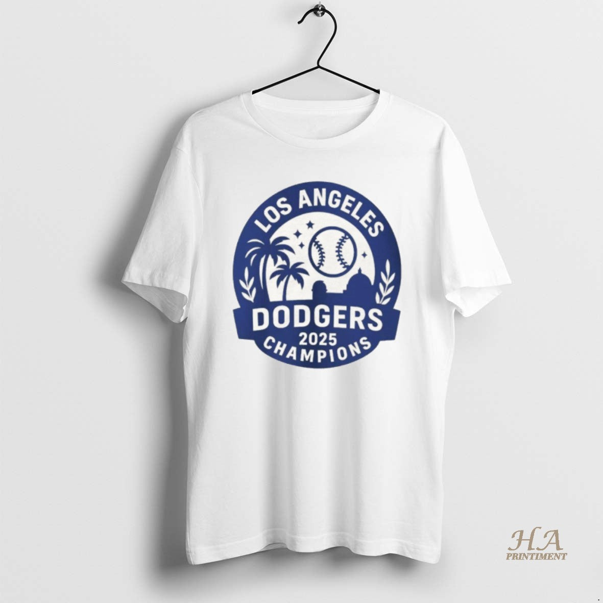 Official Los Angeles Dodgers 2025 World Series Champions Mlb Logo
