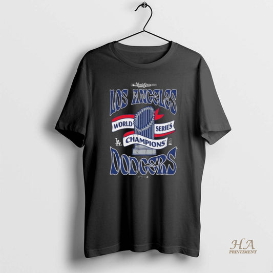 Official Los Angeles Dodgers 2025 World Series Champions Name Number Off Shoulder