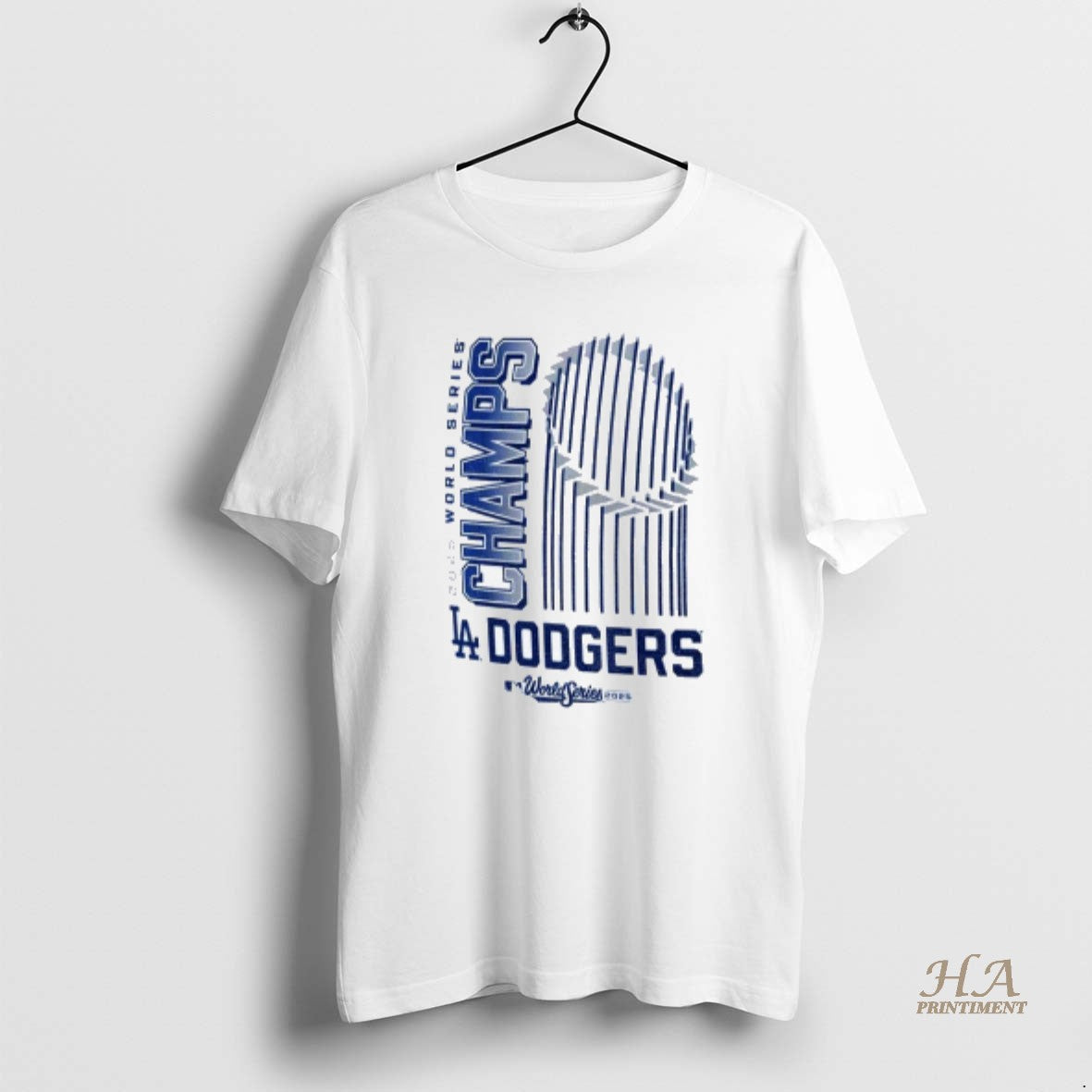 Official Los Angeles Dodgers 2025 World Series Champions Trophy