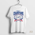 Official Los Angeles Dodgers 2025 World Series Champions Baseball Bats Crossed