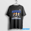 Official Los Angeles Dodgers 2025 World Series Champions Caricatures Tee Sweater