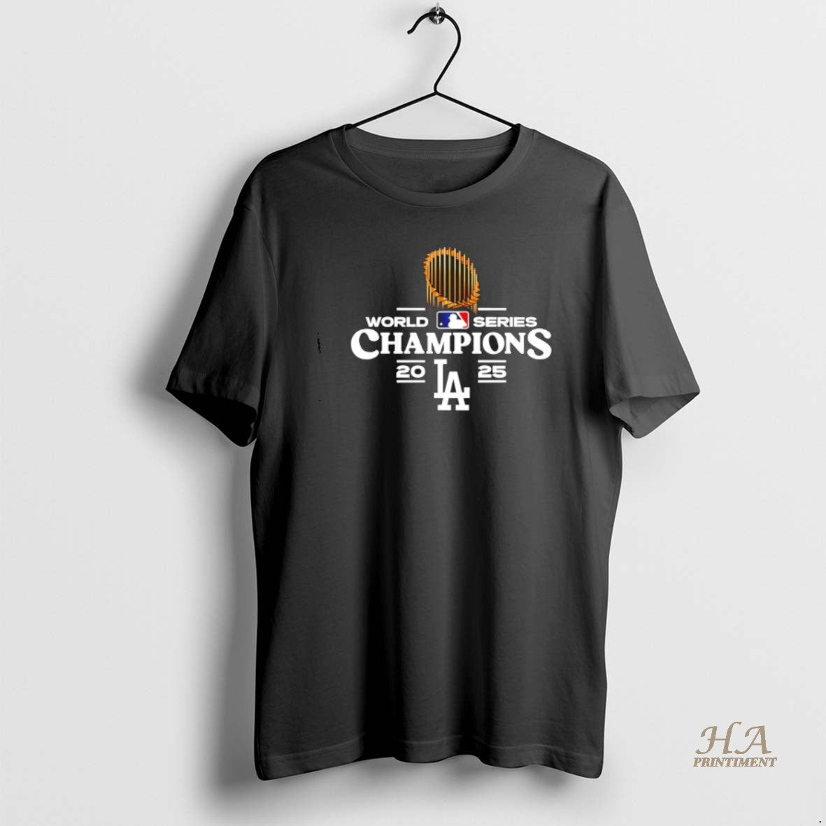Official Los Angeles Dodgers 2025 World Series Champions Logo