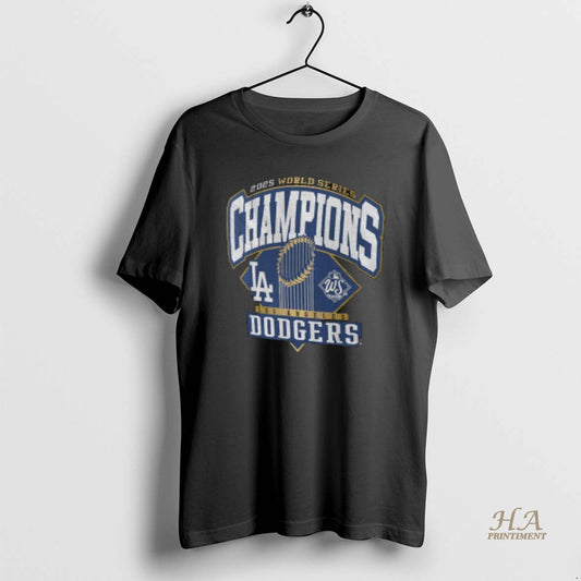 Official Los Angeles Dodgers 2025 World Series Champions Retro