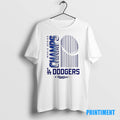 Official Los Angeles Dodgers 2025 World Series Champions Trophy Tee Sweater