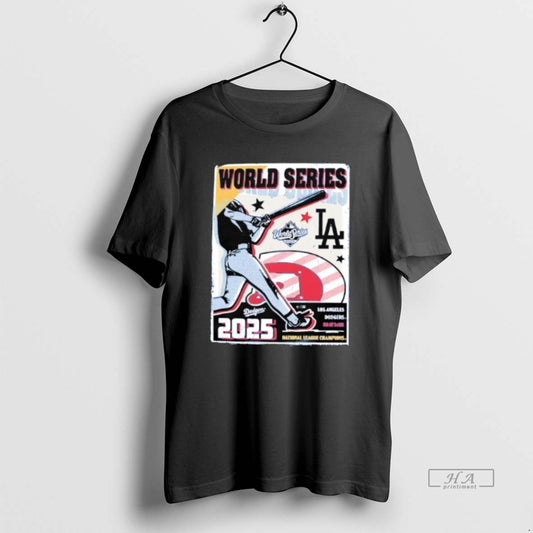 Official Los Angeles Dodgers 2025 World Series National League Champions