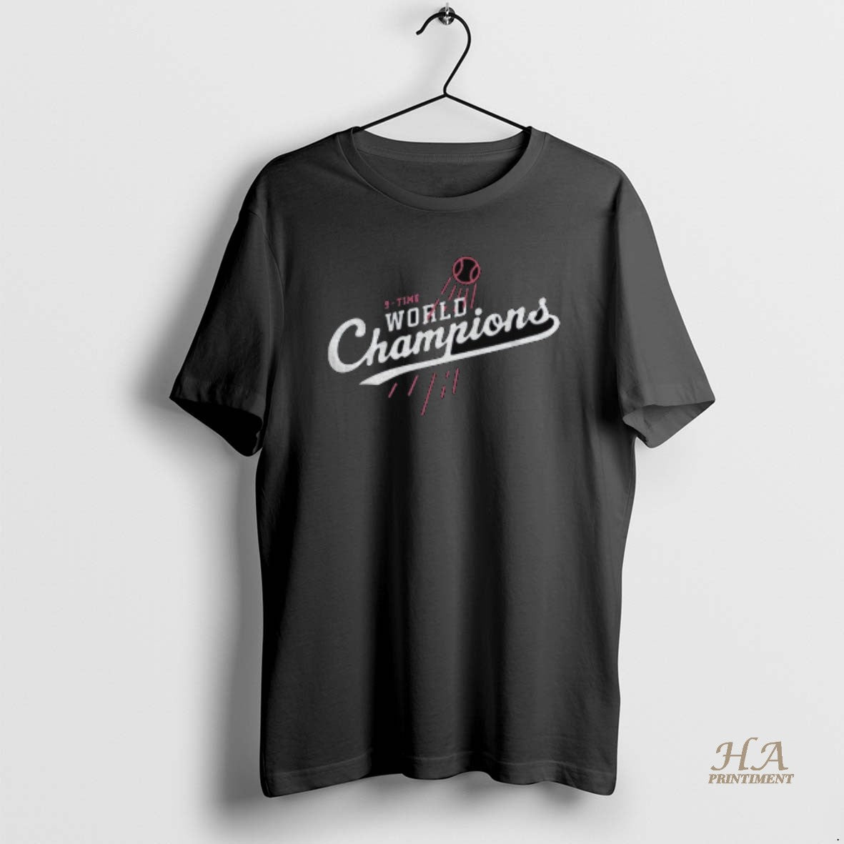 Official Los Angeles Dodgers 9x 2025 World Series Champions Logo