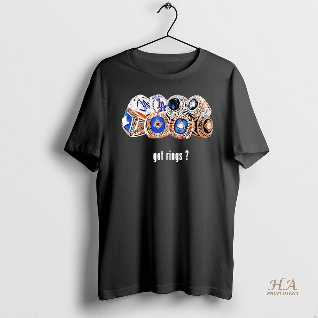Official Los Angeles Dodgers 9x Champions Got Rings