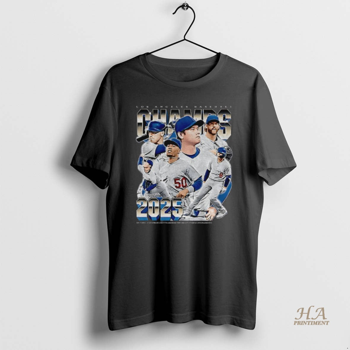 Official Los Angeles Dodgers All Team Mlb Baseball Are The 2025 World Champions Series