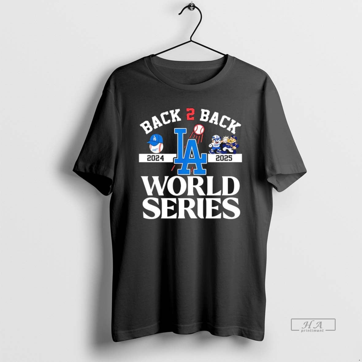 Official Los Angeles Dodgers Back 2 Back 2024 2025 World Series