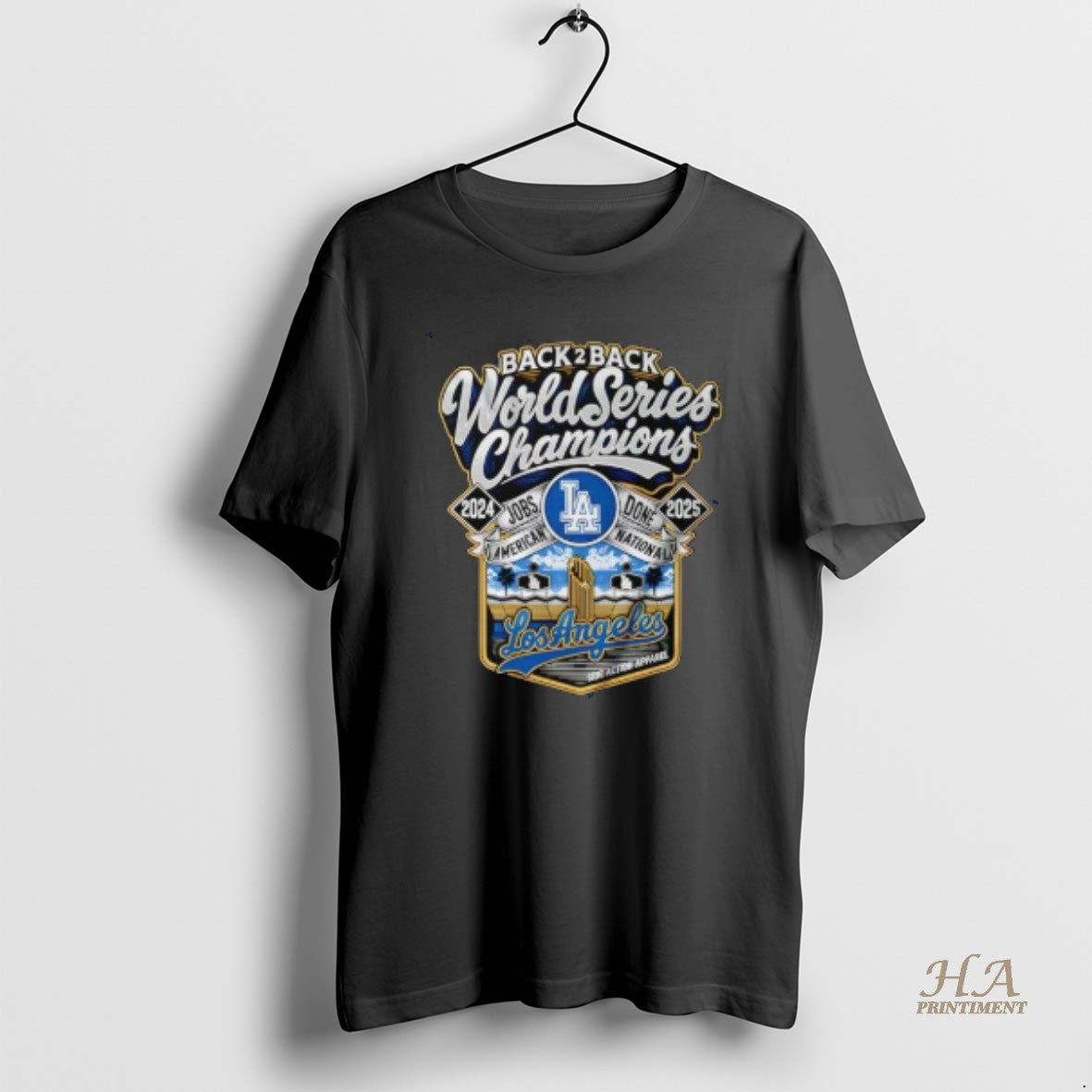 Official Los Angeles Dodgers Back 2 Back Champions