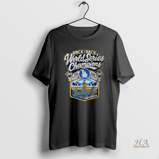 Official Los Angeles Dodgers Back 2 Back Champions