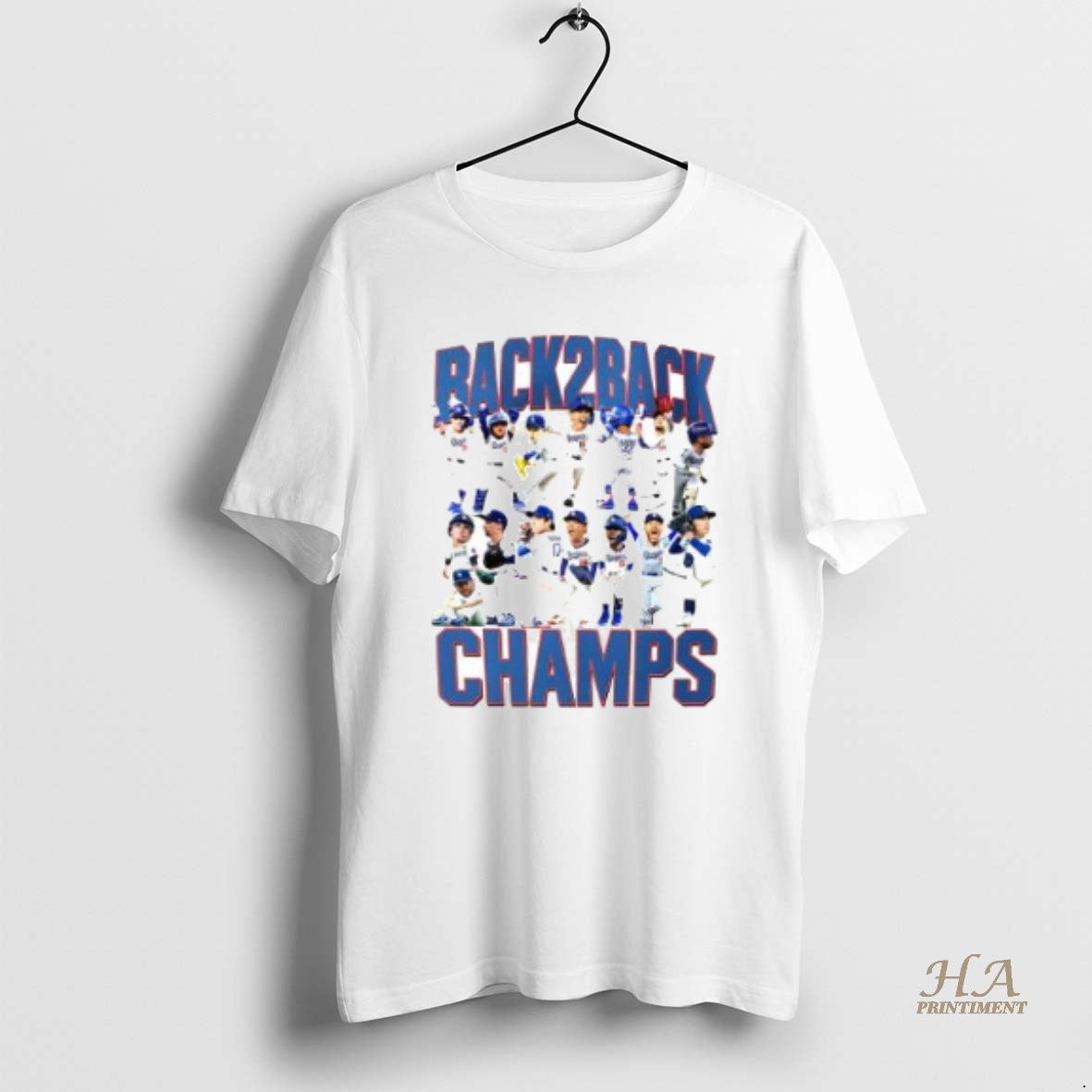 Official Los Angeles Dodgers Back 2 Back Mini Champs