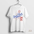 Official Los Angeles Dodgers Back 2 Back World Series 2024 2025 Champions Vintage