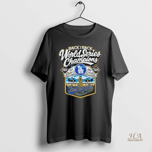 Official Los Angeles Dodgers Back 2 Back World Series Champions Est 1958 National League 2024