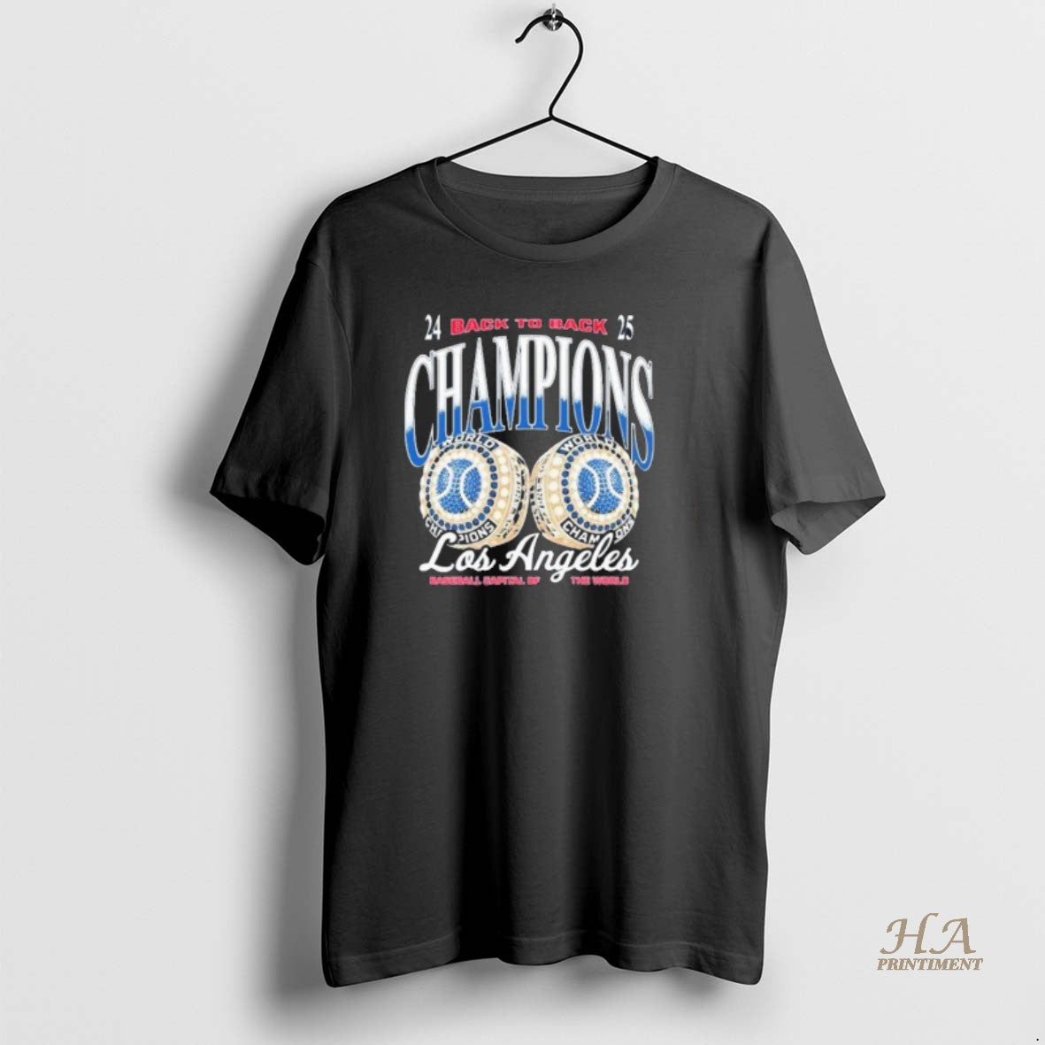 Official Los Angeles Dodgers Back To Back Champions Baseball Capital Of The World 2024 2025