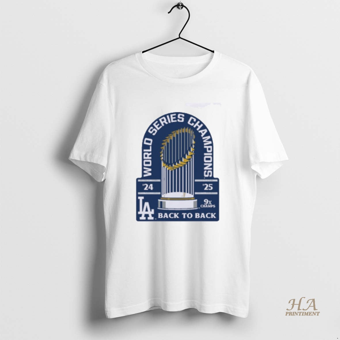 Official Los Angeles Dodgers Back To Back World Series Champions 9x Champs
