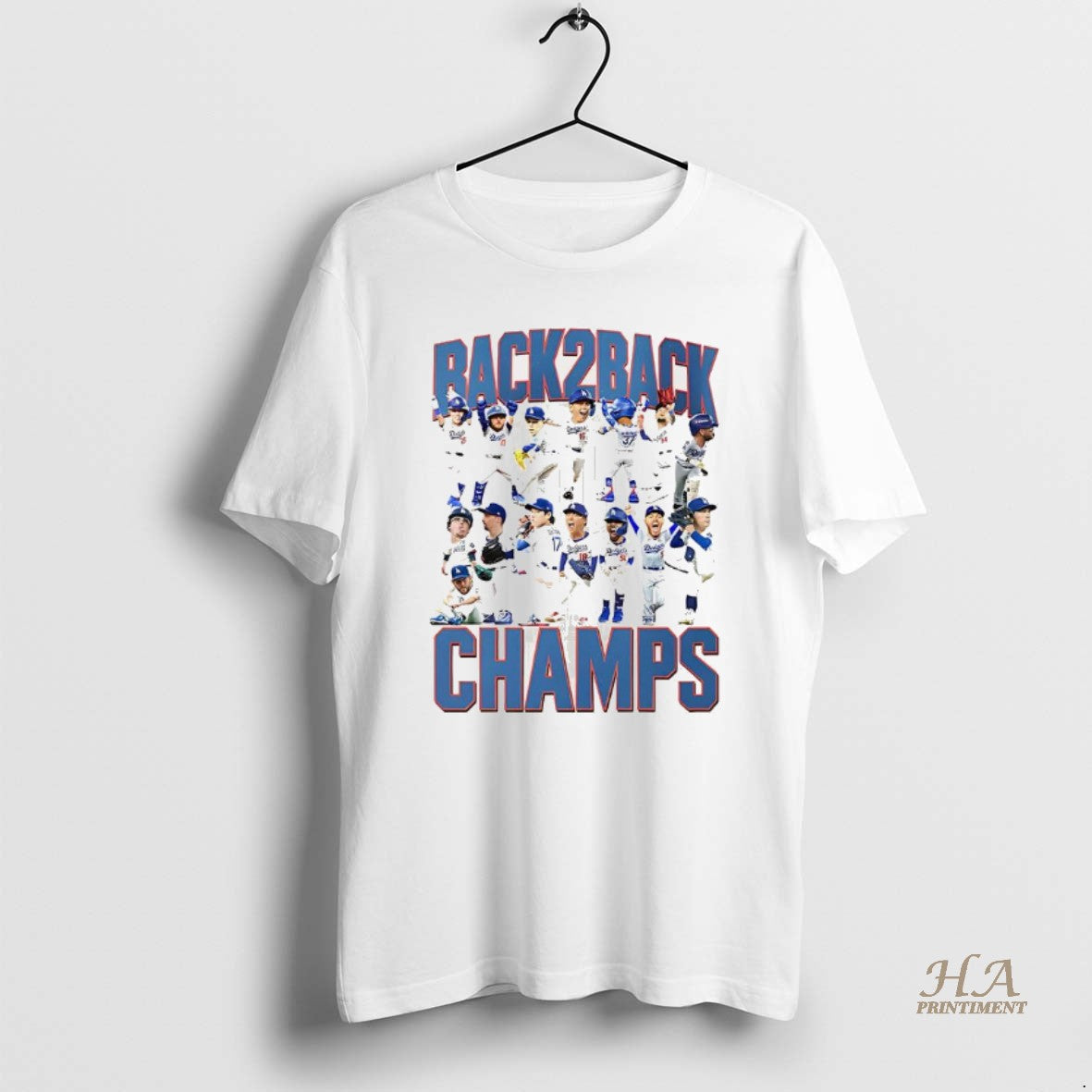 Official Los Angeles Dodgers Back To Back World Series Champions 2025 Players Celebrate
