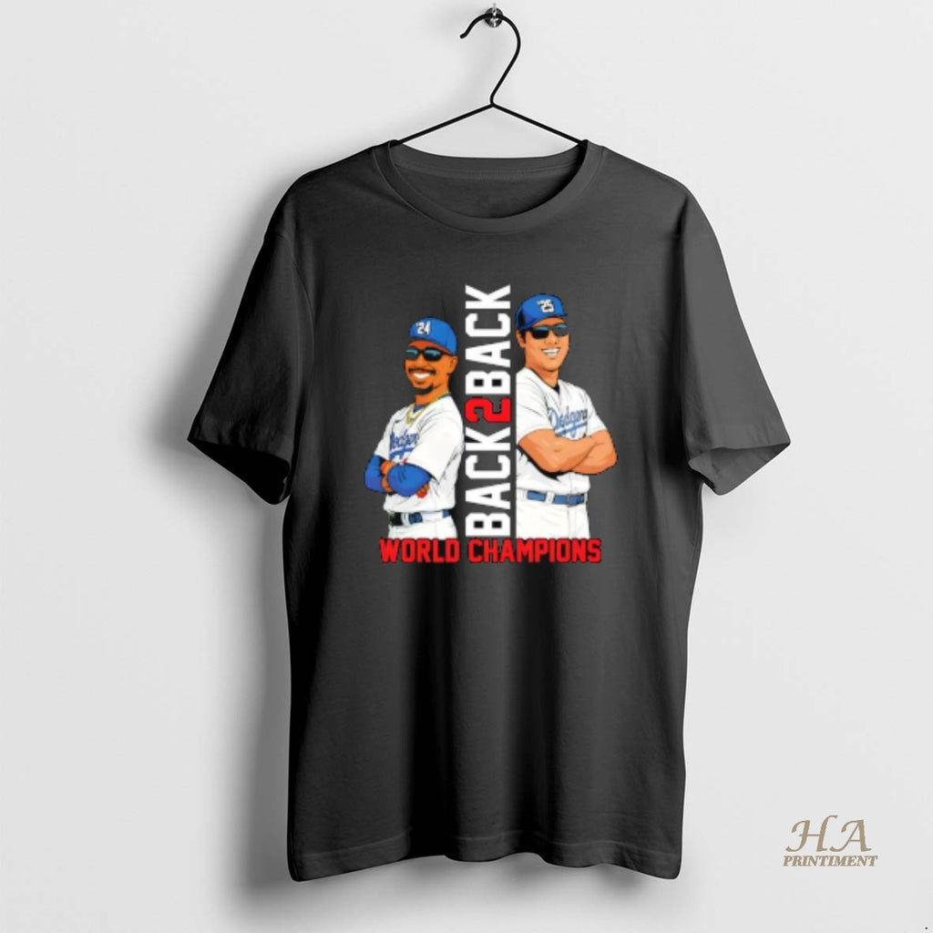 Official Los Angeles Dodgers Back2back Championship