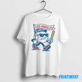 Official Los Angeles Dodgers Baseball Mr Dodger Parade 2025 Postseason Tee Sweater