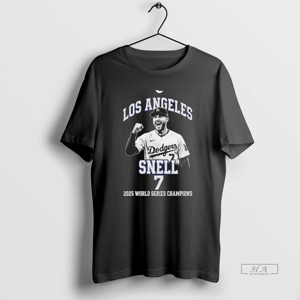 Official Los Angeles Dodgers Blake Snell 2025 World Series Champions
