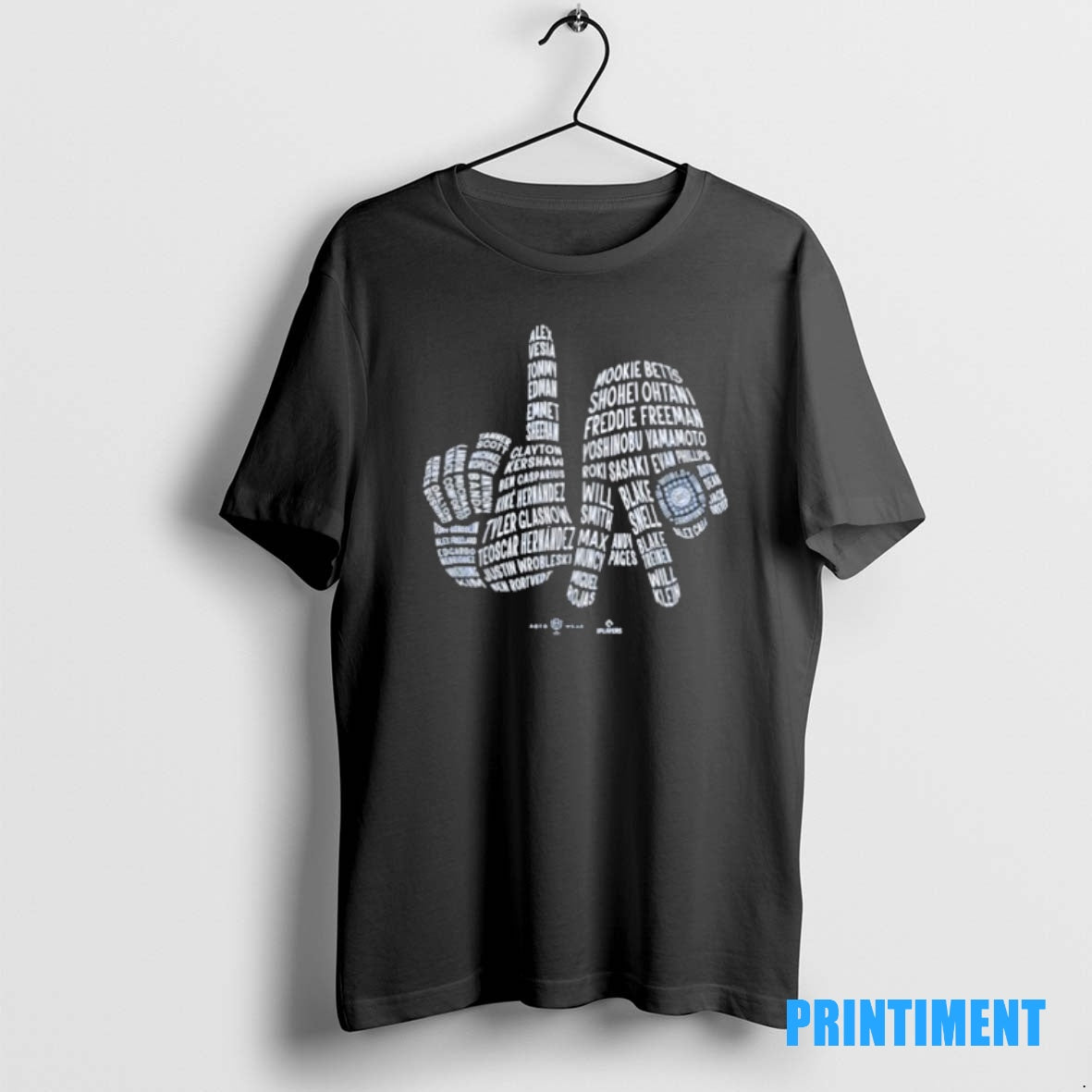 Official Los Angeles Dodgers La 2025 Champs Tee Sweater