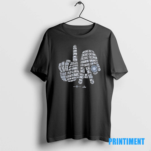 Official Los Angeles Dodgers La 2025 Champs Tee Sweater
