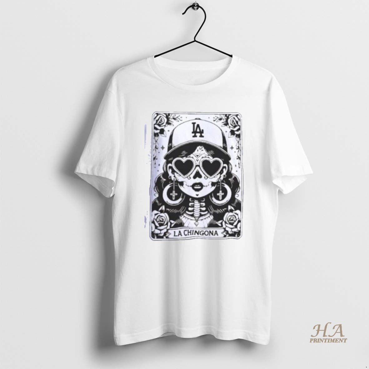 Official Los Angeles Dodgers La Chingona Tarot Card Shirts