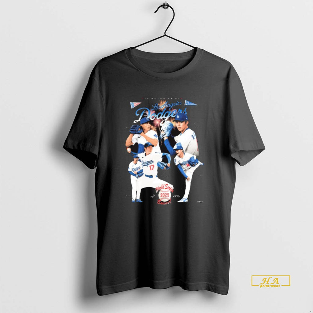 Official Los Angeles Dodgers Mlb National Champions World Series Bound Signatures 2025