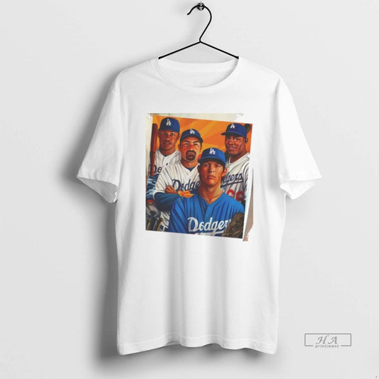Official Los Angeles Dodgers Mlb World Series Game 3 Cartoon