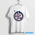 Official Los Angeles Dodgers Majestic Threads 2025 World Series Ornaments Tee Sweater