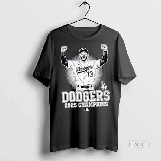 Official Los Angeles Dodgers Max Muncy 2025 World Series Champions Shirt