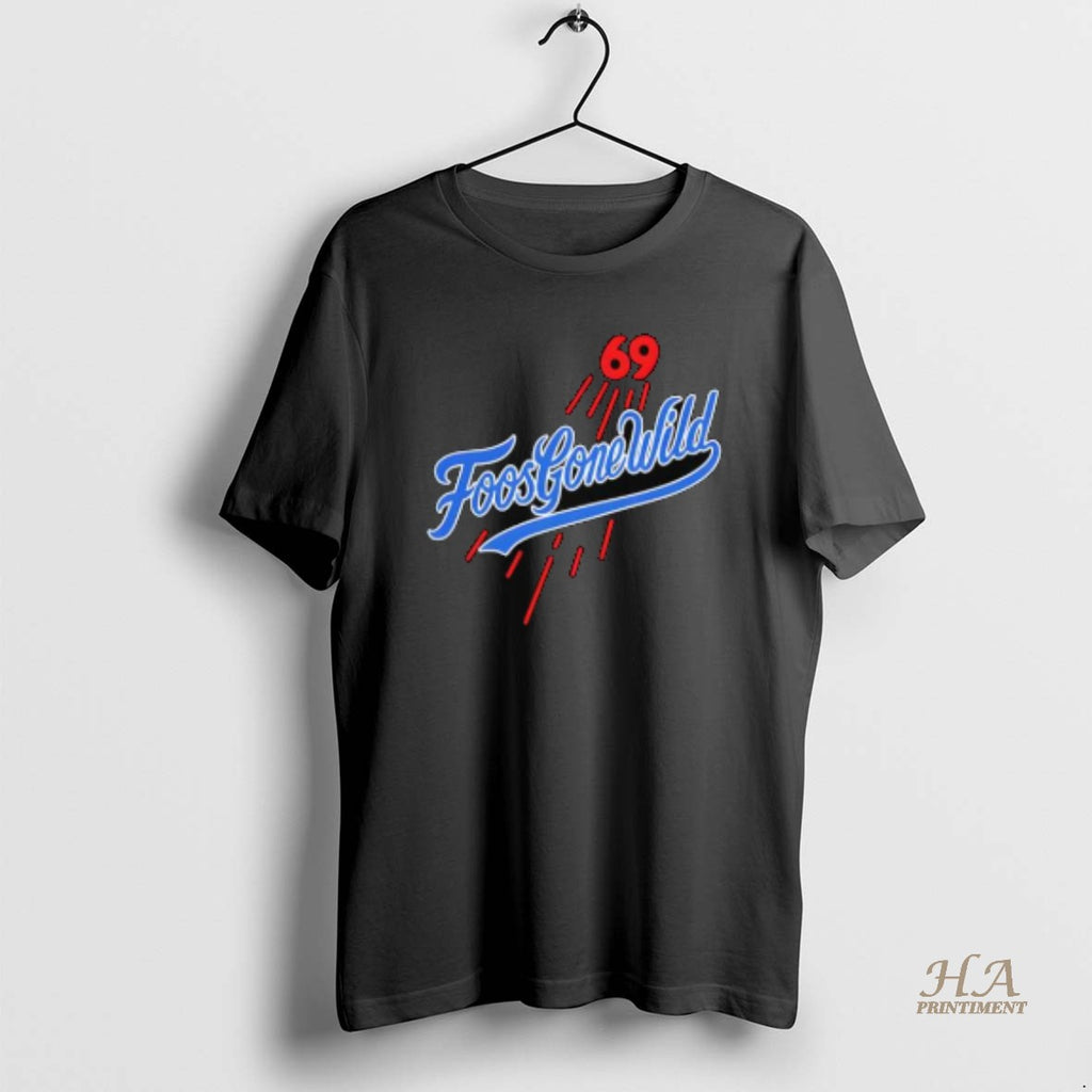 Official Los Angeles Dodgers Saca La Bolsita Foos Gone Wild Number 69