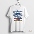Official Los Angeles Dodgers Sticker Back To Back World Champions