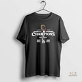 Official Los Angeles Dodgers Team 2025 Back To Back World Series Champions Signatures Shirts