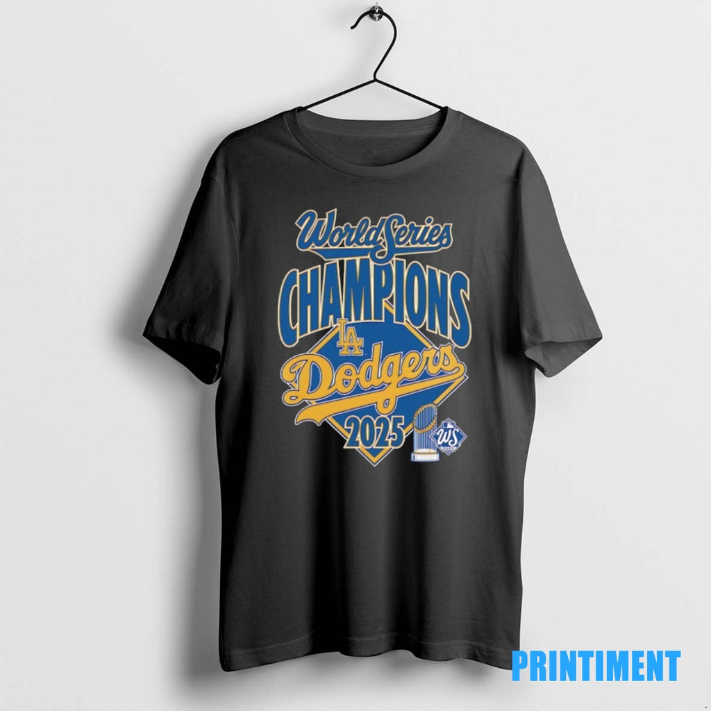 Official Los Angeles Dodgers Team 2025 World Series Champions Tee Sweater