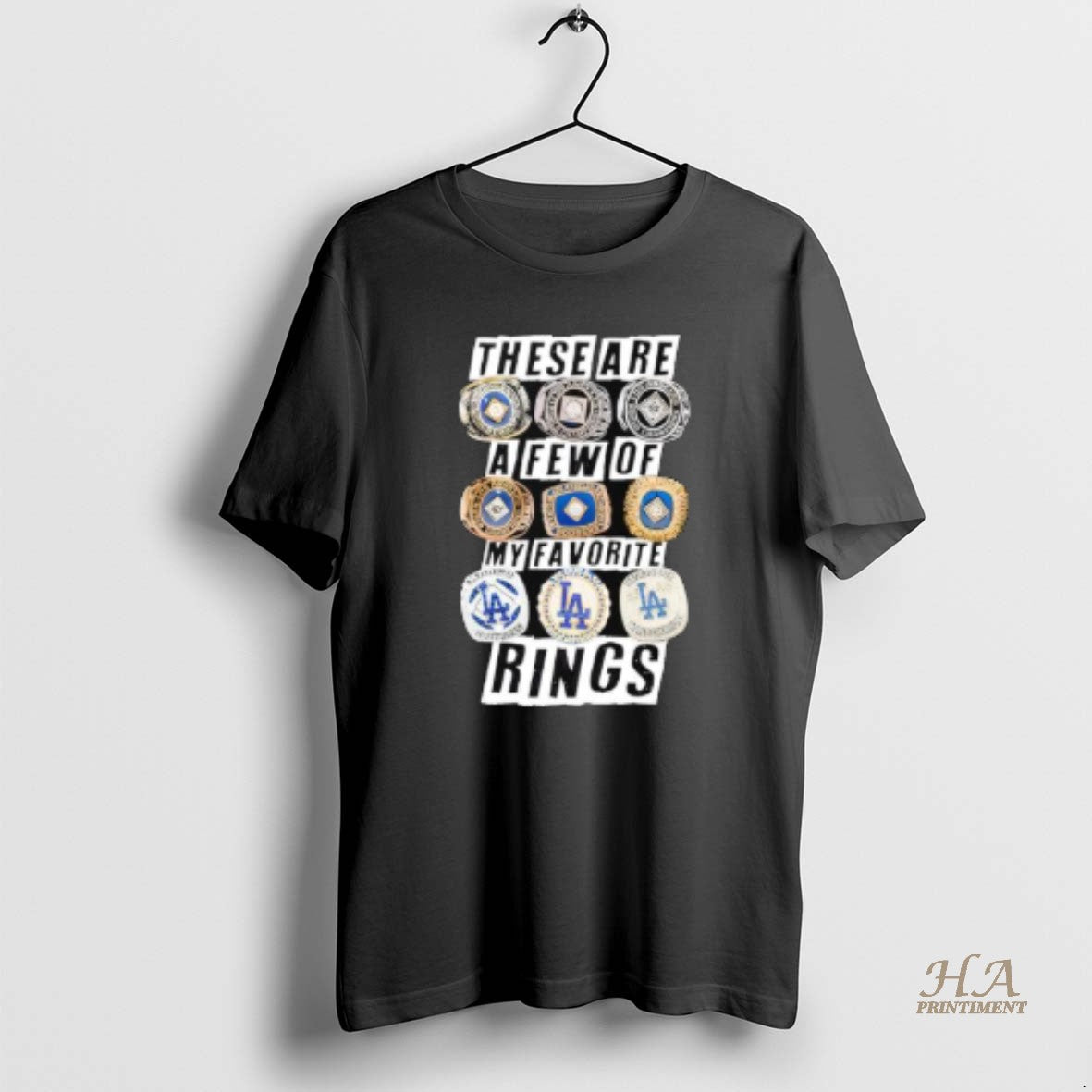 Official Los Angeles Dodgers These Are A Few Of My Favorite Rings Championship